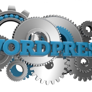 Word WordPress on top of Gears representing tech support